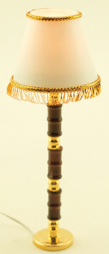 Fringed Shade Floor Lamp