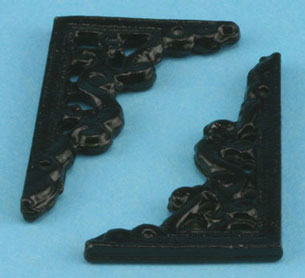 Bracket Large 2Pcs Black