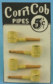 Corn Cob Pipe Display
