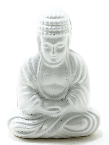 Sitting Buddha-White