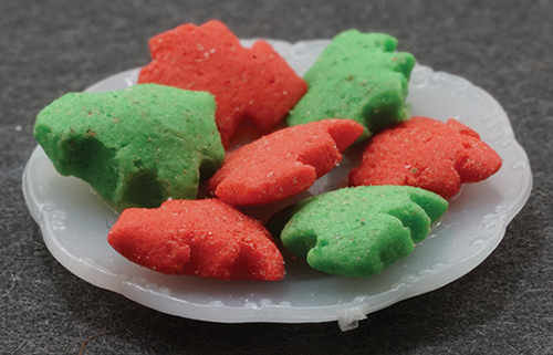 Christmas Cookies On Plate