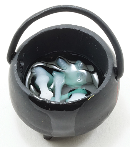 Witches Brew With Skeleton