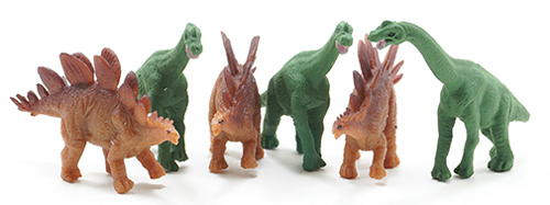 6 DINOSAUR SET