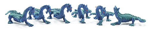 SEA DRAGONS, 6 PIECES