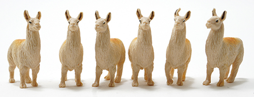 LLAMAS, 6 PIECES