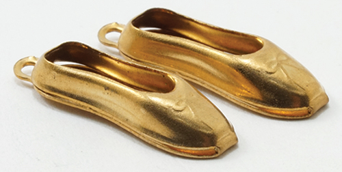 Ballet Slippers-Gold