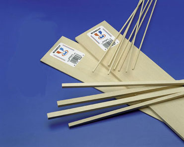 Bass Sheetwood, 1/32" X 3" X 24", 15 per package.