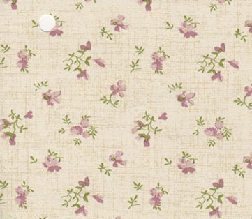 Pre-pasted Wallpaper, Lavender Flowers, 3 pc.