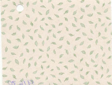 Pre-pasted Wallpaper, Loose Green Leaf All Over, 3 pc.