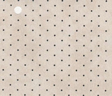 Pre-pasted Wallpaper, Black Polka Dots, 3 pc.
