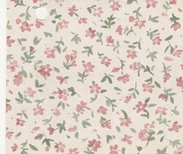 Pre-pasted Wallpaper Tiny Pink Flowers, 3 pc.