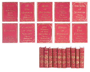 Longfellow, Henry Wadsworth, 10pc