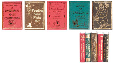 Santa's Kitchen Cookbooks, 5pc