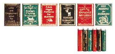 Santa's Workshop Manuals, 6pc