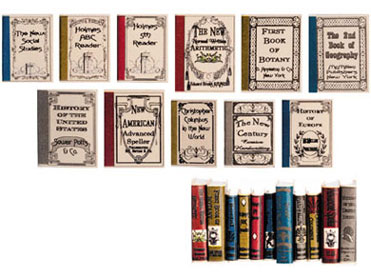 Antique Schoolbooks, 11pc
