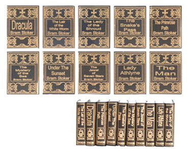 Stoker, Bram (Red Foil), 10pc