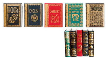 Textbooks, High School, 5pc