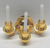 3 Candle Wall Sconce
