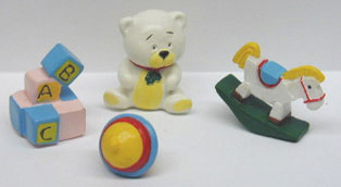 S/4 Toy stop, Bear, Blocks