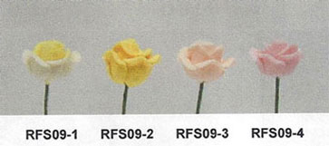 Rose Stems-White/Set Of 12