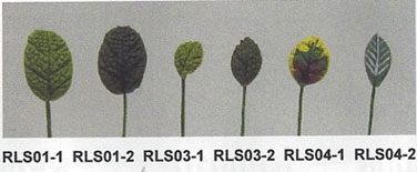 S/12 - Rose Leaf Stems