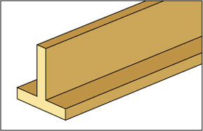 Structural Shape, 1/4" Tee