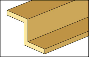Structural Shape, 1/16" Zee
