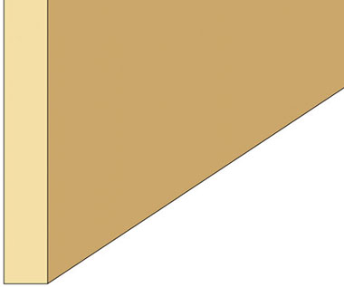 Stripwood, 3/16" X 4"