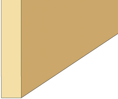 Stripwood, 1/4" X 4"