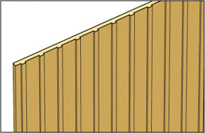 1/2" Board and Batten