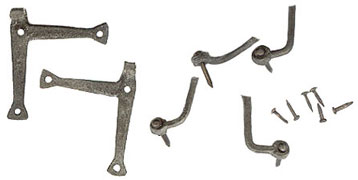 'L' Shutter Hinge Pair