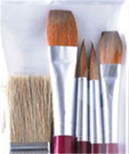 Plaid Decorative Finishing Brush Set, 5pc