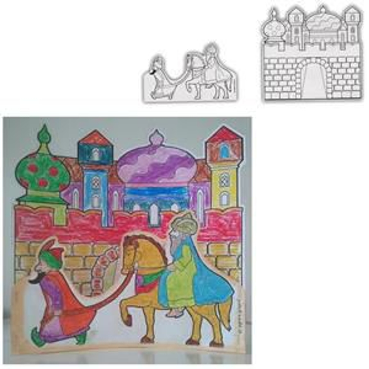 3D Purim Art & Craft Project Classroom Pack (36 sets)