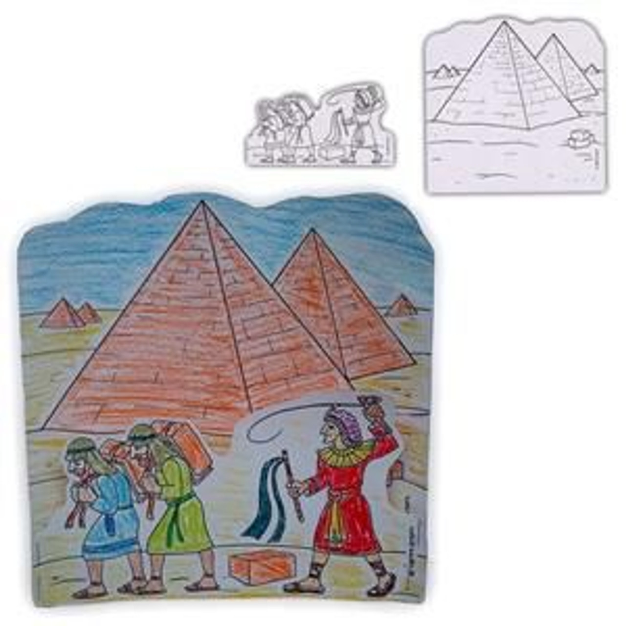 3D "Slaves in Egypt" Passover Arts & Crafts Kits (36 sets)
