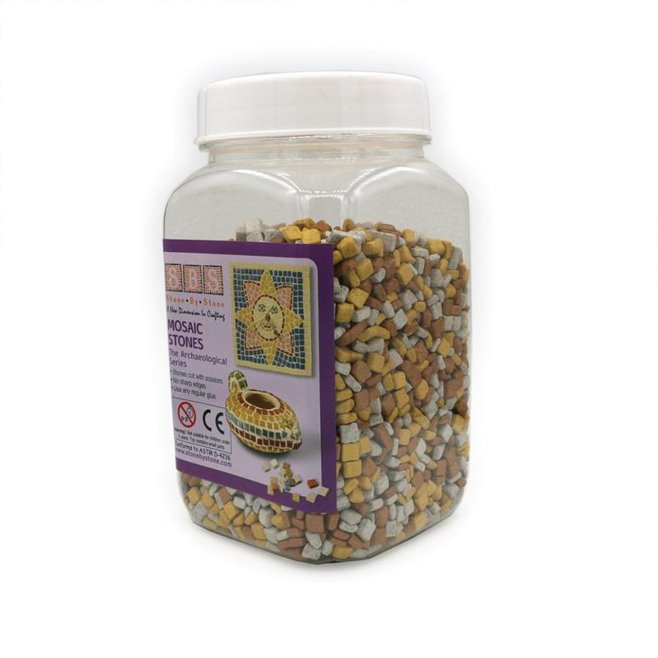 Israeli Mini Mosaic Stones Metallic - on SALE!