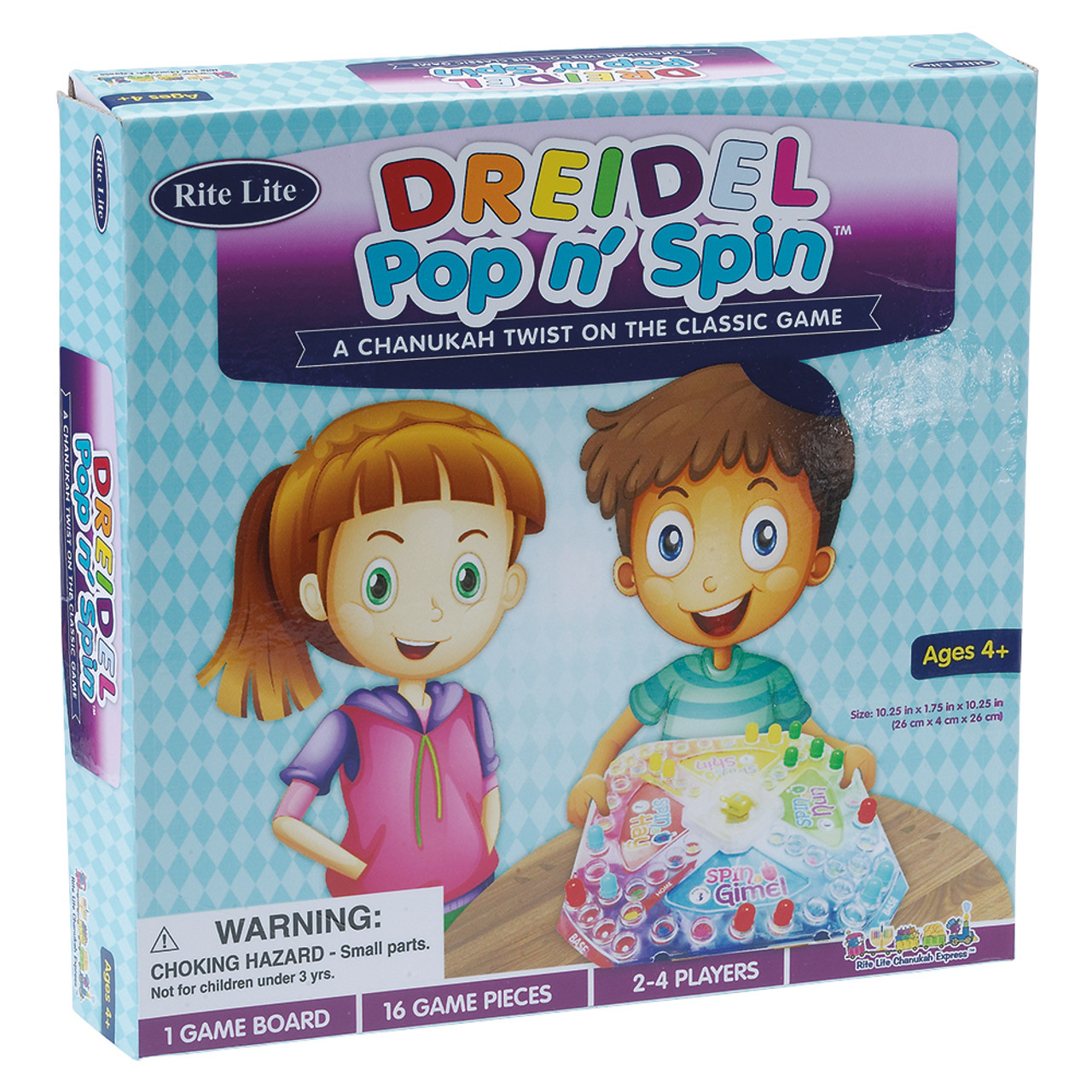 Dreidel Pop 'n Spin Game