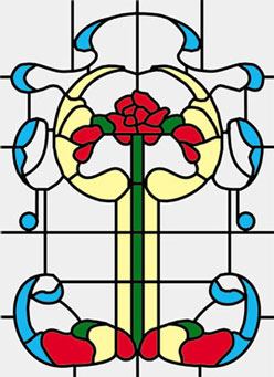 Simulated Stained Glass