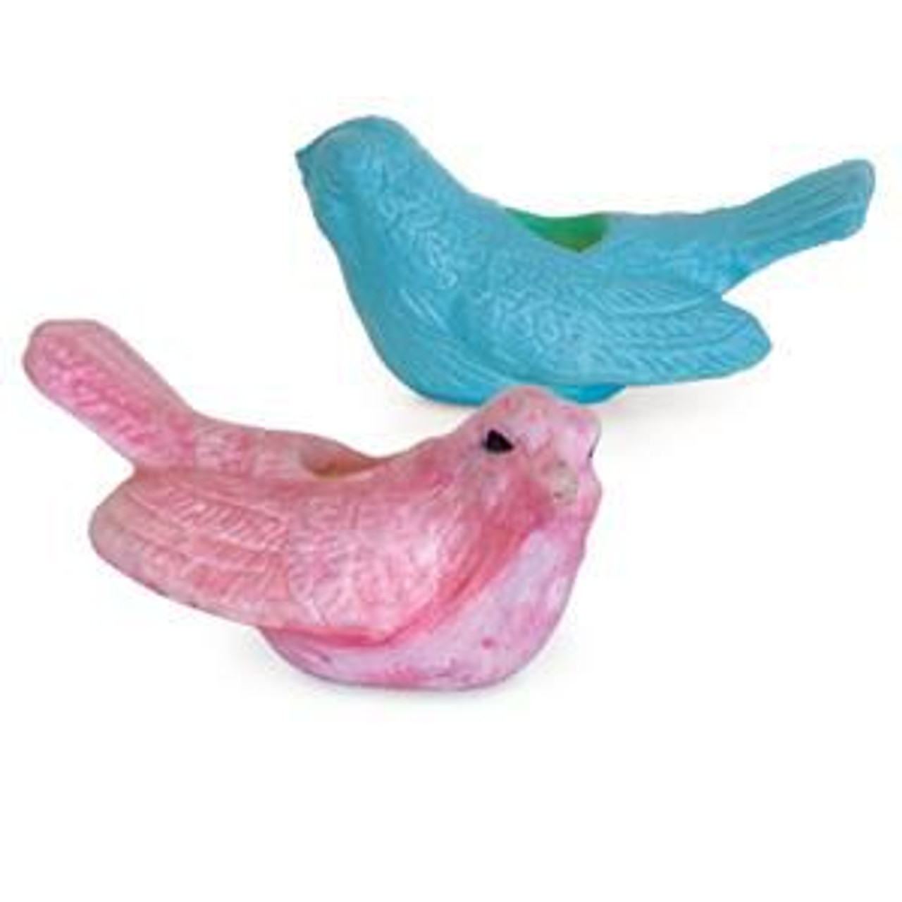 12 Large BIRD Ceramic Shamash Bases for Chanukah Menorah
