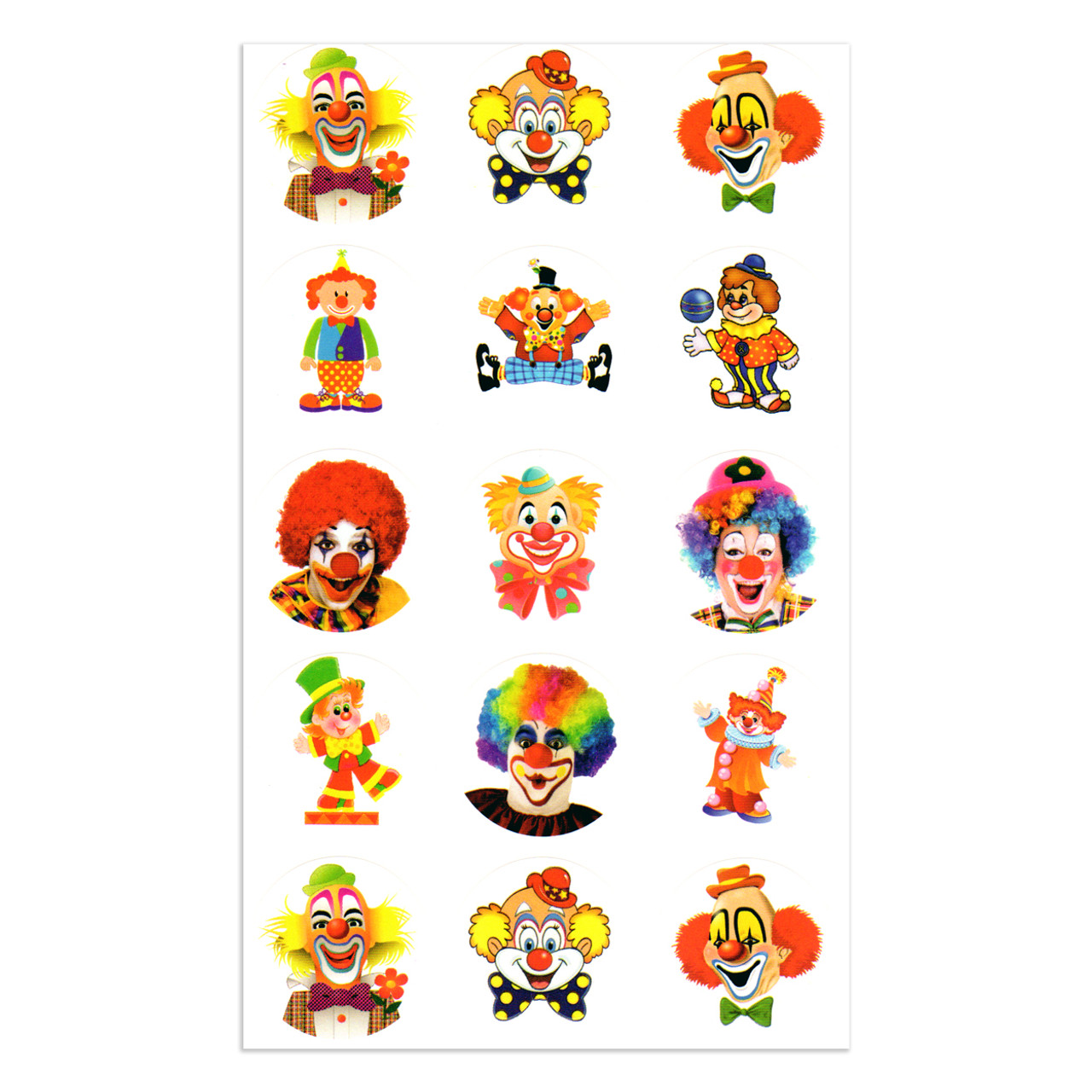 Clown Stickers