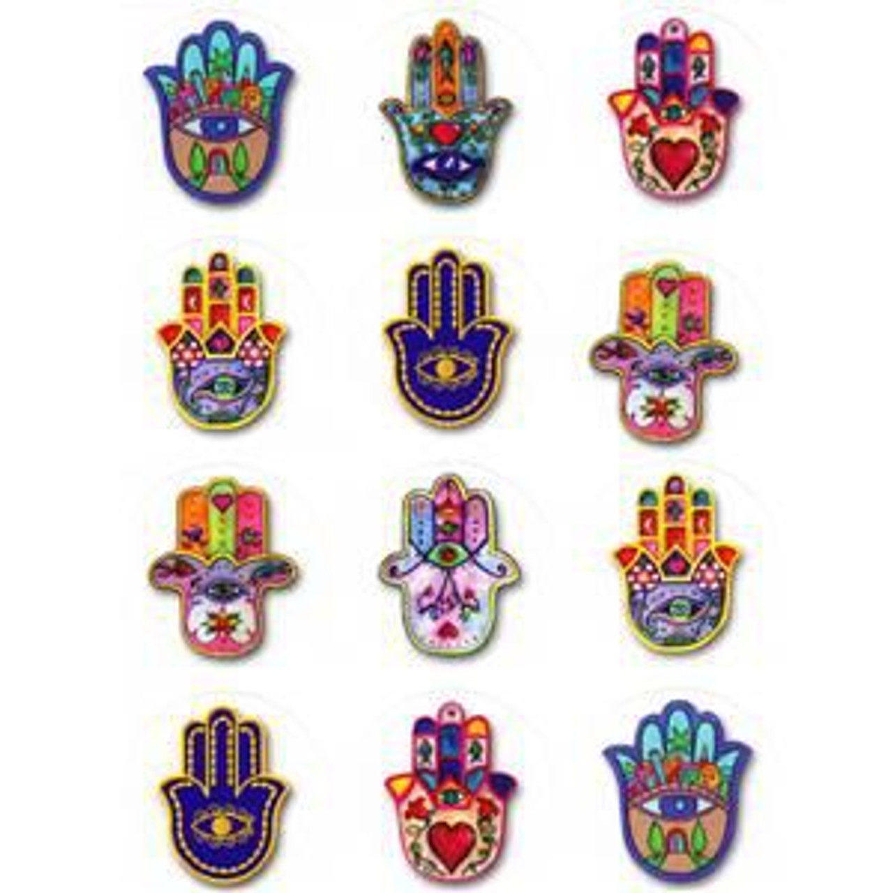 Hamsa Stickers 1.4" (120)
