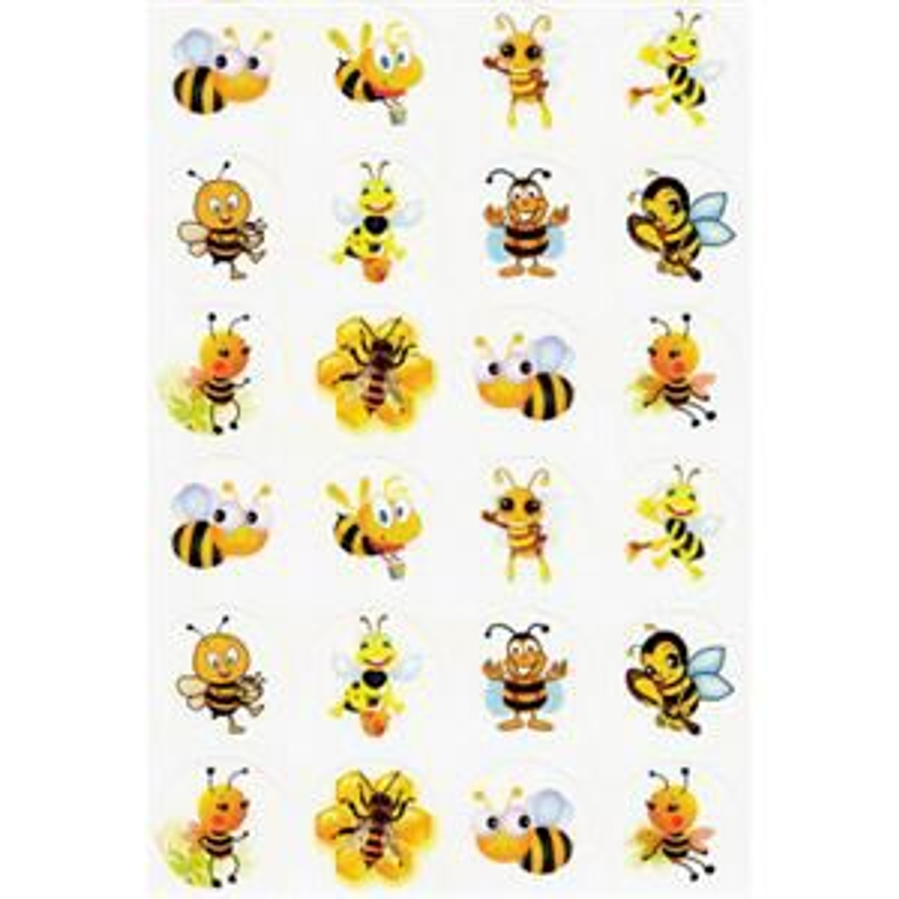 Bees Stickers for Rosh HaShana 280 in a pack
