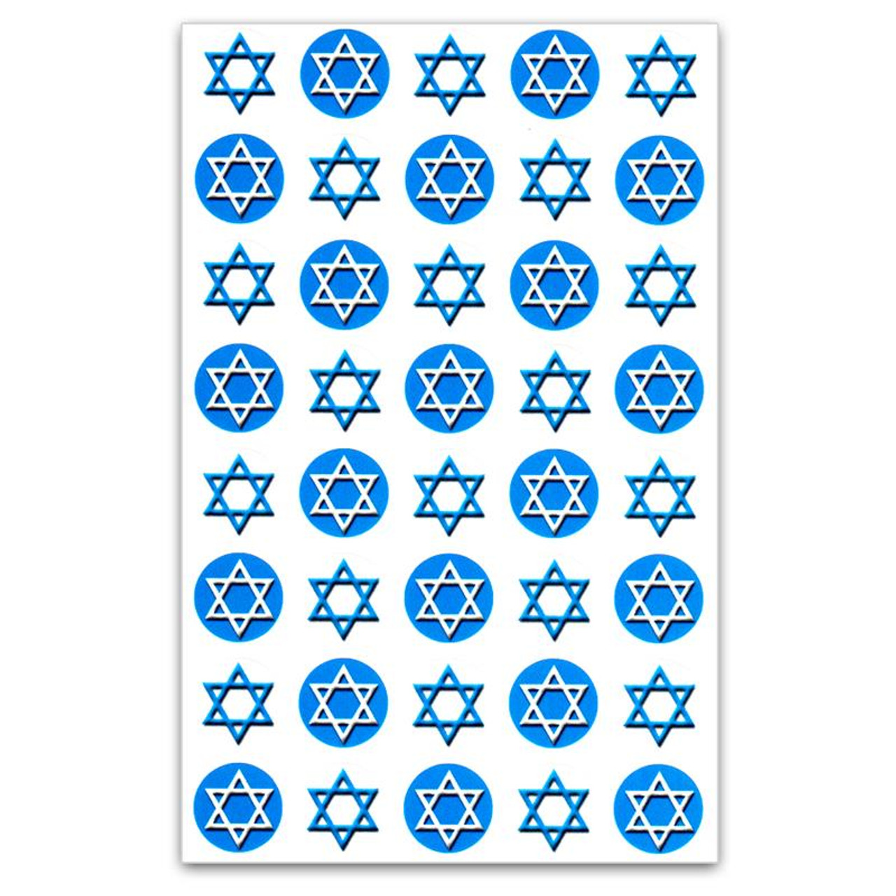 "Magen David" Star of David Stickers