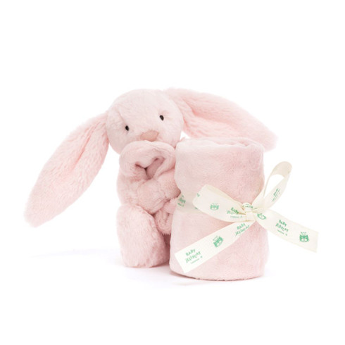 Bashful Pink Bunny Baby Soother