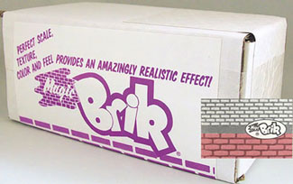 Magic Brik, 9 Sq. Ft., Red