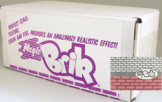 Magic Brik, 9 Sq. Ft., White