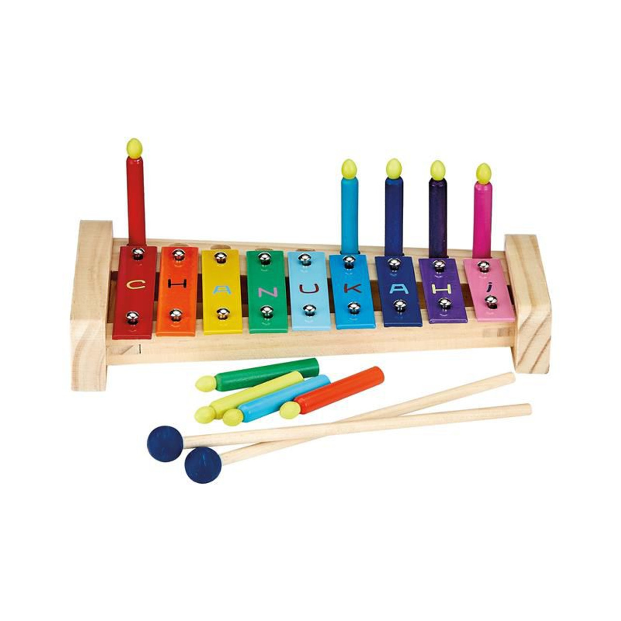 "My First Xylophone" Wood Menorah by Rite Lite