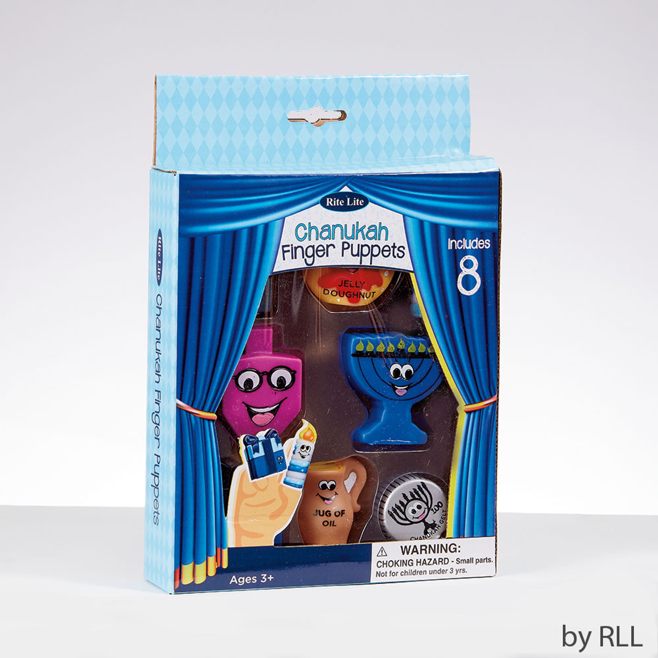 Chanukah Vinyl Finger Puppets - on Sale!
