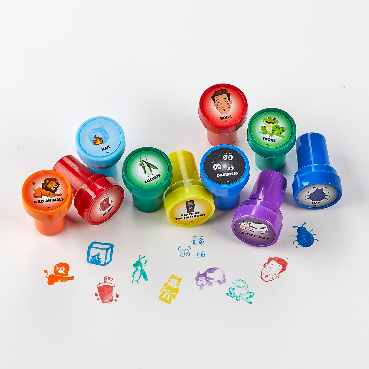 Passover 10 Plagues Stampers Kit