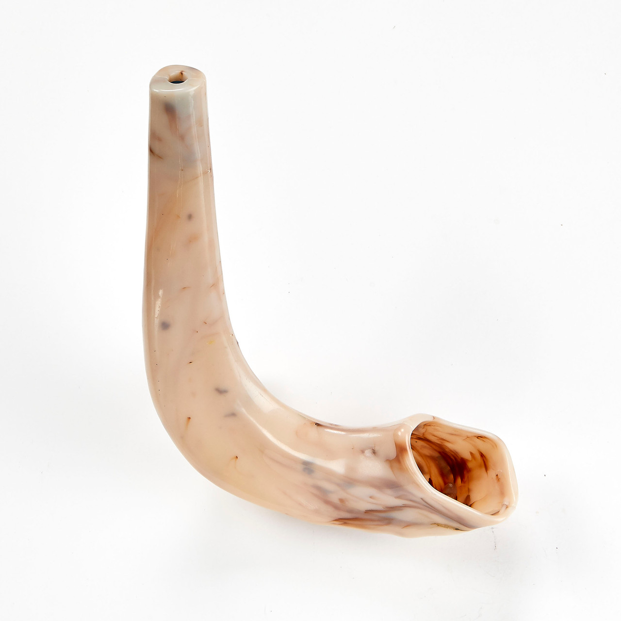 Plastic Toy Shofar Realistic with Embedded Noisemaker 9"