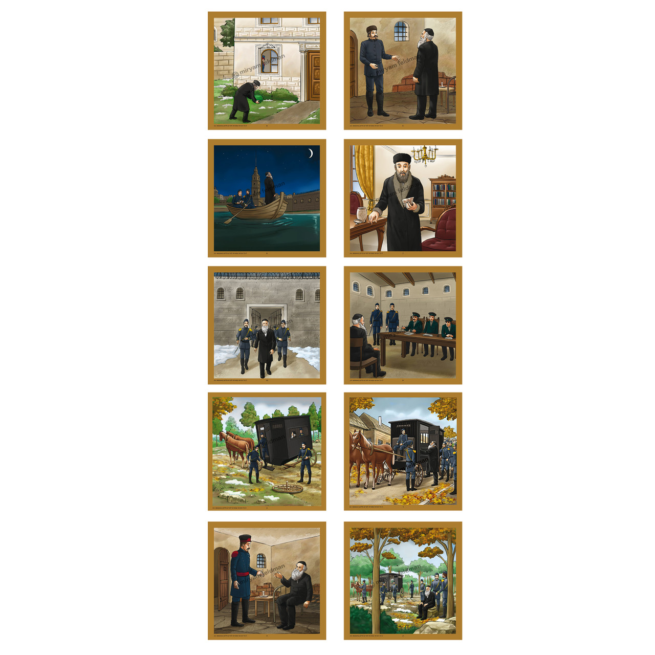 19 BeKislev Poster Set